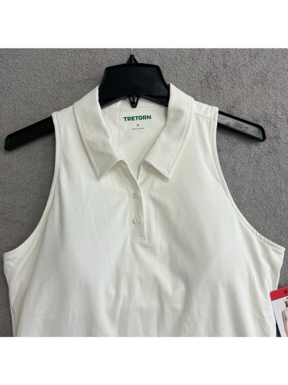 NWT Tretorn Women's M White Sleeveless Active Tenis Polo Tank Top  J1947 - Picture 11 of 14